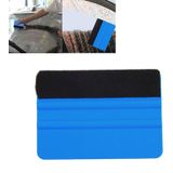 3 stuks blauw vilt schraper auto folie reinigingsgereedschap  grootte: 10  7cm (blauw)