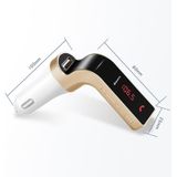 G7 Auto Hands-Free Bluetooth FM Player MP3 (Rose Gold)