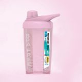 TC-1801 Milkshake Cup Plastic Fitness Sports Water Cup Shaking Cup  Kleur: Roze