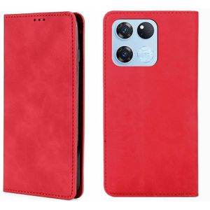 Voor OnePlus Ace Racing Skin Feel Magnetic Horizontal Flip Leather Phone Case