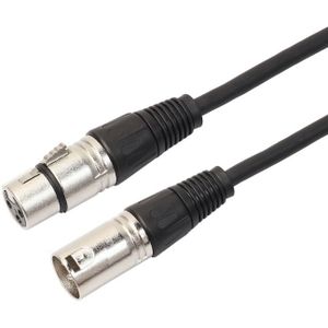 1 8 m 3-pins XLR Male naar XLR Female microfoonkabel