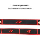 8 Rooster Yoga Stretch Band Dance Elastic Band Resistance Band (Rood)