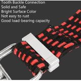 3 PCS fietsbinding touw verbreding en verdikking multifunctionele elastische elastische bagage rope plank touw  lengte:4m (rood)