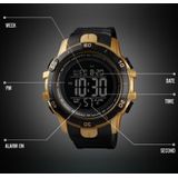 SKMEI 1475 Mannen Multifunctionele Sport Watch Studenten Outdoor Waterproof Digital Watch (Gouden)