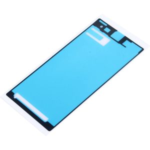 Voorzijde huisvesting LCD Frame zelfklevend Sticker voor Sony Xperia Z1 / L39h