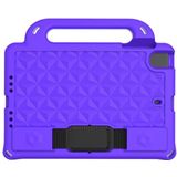 Voor iPad mini 4 / mini 3 / mini 2 / mini 1 Diamond Series EVA Anti-Fall Shockproof Sleeve Beschermende Shell Case met houder  Riem (Paars)