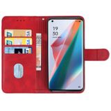 Leren telefooncase voor Oppo Zoek X3