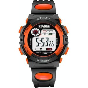 Syneke 99269 Kinderen Sport Waterdicht Digitaal Horloge  Kleur: Klein (Oranje)
