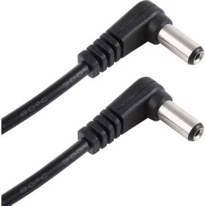 30cm 5A 5.5 x 2.1mm Male naar mannelijke elleboog DC Power Supply Plug kabel  DC 12-24V