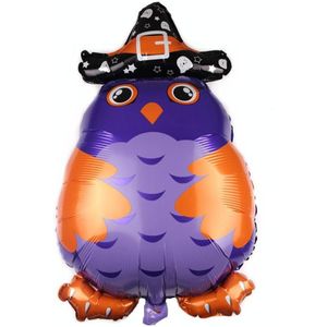 5 stks Halloween Aluminium Film Ballon Partijdecoratie  Stijl: Owl