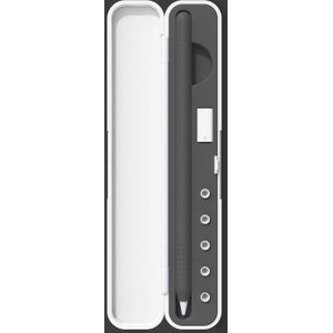 Silicone Stylus Protection Box Box voor Apple Potlood 1/2  Specificatie: 10mm (grafiet zwart)