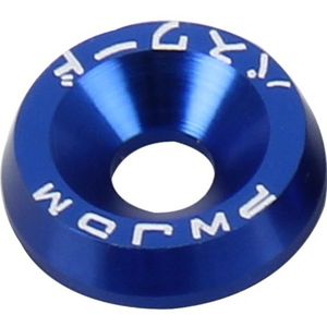 10 PC's auto gewijzigd pakking bouten voor schroef pakkingen carrosserie roestvrij staal  Diameter: 19mm (blauw)