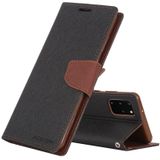 GOOSPERY FANCY DIARY For Galaxy S20+ Horizontal Flip PU Leather Case  with Holder & Card Slots & Wallet(Taupe)