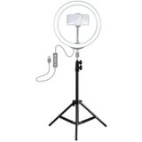 PULUZ 1.6 m hoogte statief houder voor Vloggen video licht live broadcast Kits