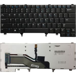 Amerikaanse versie toetsenbord met Toetsenbordverlichting voor Dell Latitude E6420 E6320 E6430 E5420 E5430 E6430s