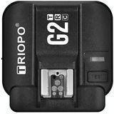 TRIOPO G2 draadloze flash trigger 2.4G ontvangen / verzenden dual purpose TTL high-speed trigger voor Canon Camera