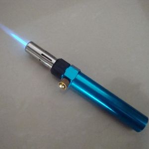 Hete luchtpistool multifunctionele instelbare temperatuur gas solderen ijzer draadloze lassen pen