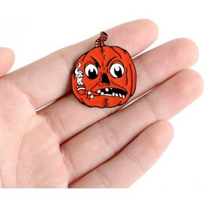 5 PCS Cartoon Halloween Broche Denim Badge Collar Accessory (XZ2394)