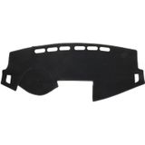 Donker Mat auto Dashboard Cover auto licht Pad instrumentenpaneel zonnebrandcrme voor 2014 Vios (Opgelet  het model en year)(Black)