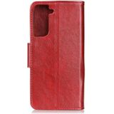Voor Samsung Galaxy S30 / S21 Nappa Texture Horizontale Flip Lederen case met Holder & Card Slots & Wallet(Red)