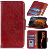 Voor Samsung Galaxy S30 / S21 Nappa Texture Horizontale Flip Lederen case met Holder & Card Slots & Wallet(Red)