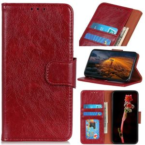 Voor Samsung Galaxy S30 / S21 Nappa Texture Horizontale Flip Lederen case met Holder & Card Slots & Wallet(Red)