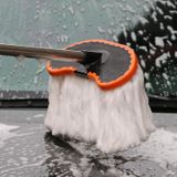 Extended Telescopic Soft Wool Car Washing Mop  Size: 125cm