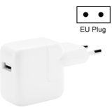 12W USB Port Travel Charger voor iPad-serie / iPod-serie / iPhone-serie  EU-stekker