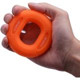 2 STUKS Verstelbare Sterkte Siliconen Grijper Arm Spierkracht Revalidatie Training Fitness Apparatuur  Kleur: 50 / 60LB (Oranje)
