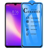 25 stuks 2.5 D volledige lijm volledige cover keramiek film voor Xiaomi Redmi 7/Y3