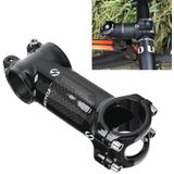 TOSEEK Road Mountain Bike ultra-licht Stuur stuurpen riser kraan  grootte: 17 graden  100mm (glans)