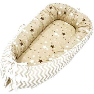 Baby nest bed wieg Portable afneembare en wasbaar wieg reizen bed katoen wieg voor kinderen baby Kids (door-2052)