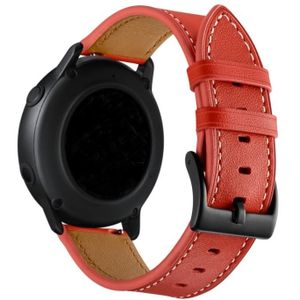 Voor Huawei Watch GT3 Pro 43 mm / 46 mm 22 mm eerste laag lederen naaigaren horlogeband