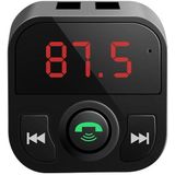 X5 Handsfree Car Kit FM Transmitter Wireless Audio Receiver Auto MP3 Player Dual USB Fast Charger