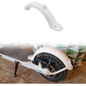 Voor Xiaomi Mijia M365 elektrische scooter accessoires achterwiel spatbord met haak (wit)