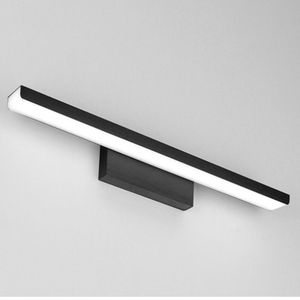 32W 81cm warm wit LED dressing licht eenvoudige toiletten badkamerspiegel licht decoratie lampen (borstel zwart)