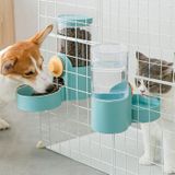 Cat Automatic Hanging Cage Feeder  Style: Drinkfontein (Flower Green)