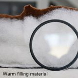 Auto dikke pluche Stoelkussen warmer cover winter Seat mat (koffie)