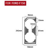 Auto Carbon Fiber Front Water Cup Houder Frame Decoratieve Sticker voor Ford F150 2017-2020  Rechteraandrijving