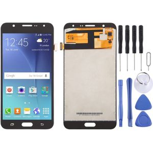 TFT-materiaal LCD-scherm en digitizer volledige assemblage voor Galaxy J7 (2015)/J700F  J700F/DS  J700H/DS  J700M  J700M/DS  J700T  J700P (zwart)