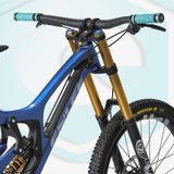 ENLEE E-235151 1 paar siliconen fietshoezen mountainbike handvatten met stuurblokkering