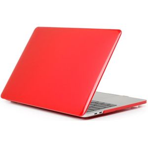 ENKAY Hat-Prince 3 in 1 Voor MacBook Pro 13 inch A2289 / A2251 (2020) Crystal Hard Shell Beschermhoes + Amerikaanse versie Ultradun tpu-toetsenbordbeschermercover + antistofplug'sset(rood)