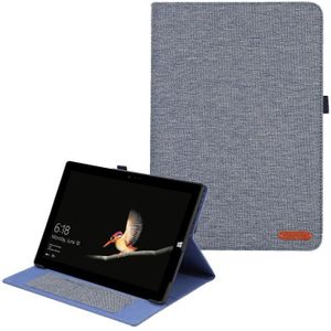 Voor Microsoft Surface Pro 4/5/6/7 stoffen lederen tablethoes