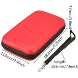 EVA hard Carry gevaldekking voor nieuwe 3DS XL LL huid Sleeve Bag Pouch (rood)