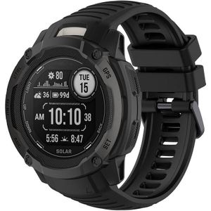 Voor Garmin Instinct 2X Sports siliconen vervangende horlogeband