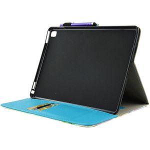 Voor iPad Pro 9.7 inch Lucky Clove patroon horizontaal Flip lederen hoesje met houder & portemonnee & opbergruimte voor pinpassen & slaap / wekker functie & Pen Slot