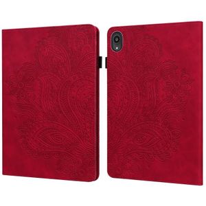 Voor Lenovo Tab M8 HD / TAB M8 FHD / TAB M8 3RD GEN 8.0 Inch & Motorola Moto Tab G20 PEACOCK embossed patroon TPU + PU lederen tablet case