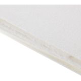 Microfiber auto schoonmaken wassen doeken huishoudelijk werk schoon doek  grootte: 50x47.3x0.2cm(White)