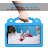 Voor Huawei MediaPad M5 8.4 Handvat Kickstand Kinderen EVA Schokbestendig Tablet Case (Hemelsblauw)
