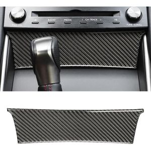 Car Carbon Fiber Central Control Panel Decorative Sticker for Lexus IS250 2013-  Left Drive B Style